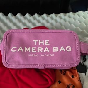 Pink MCM camera bag!